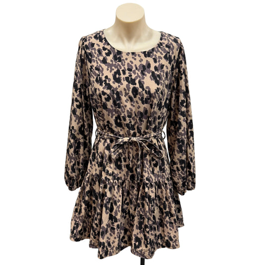 Animal Print Dress - Size 8