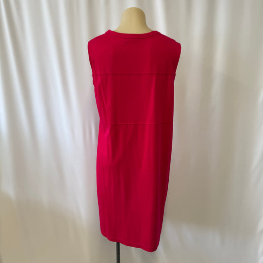 Hot Pink Tank Dress - Size S