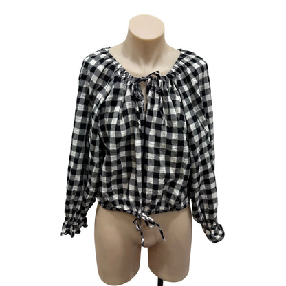 Gingham Blouse - Size 12