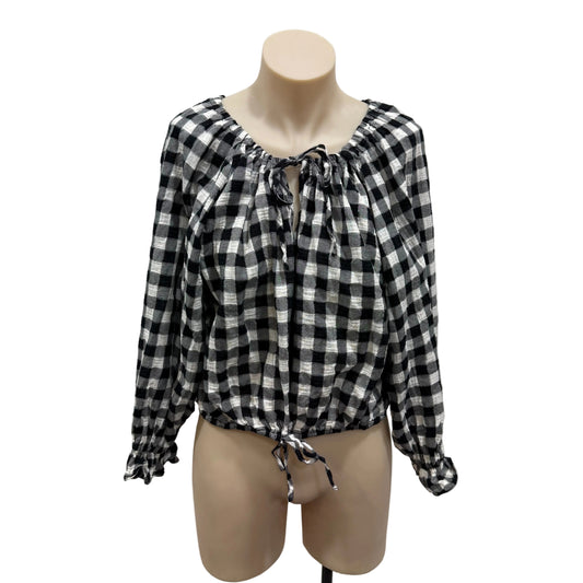 Gingham Blouse - Size 12