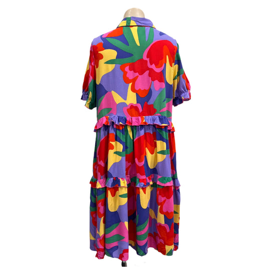 Colourful Dress - Size M