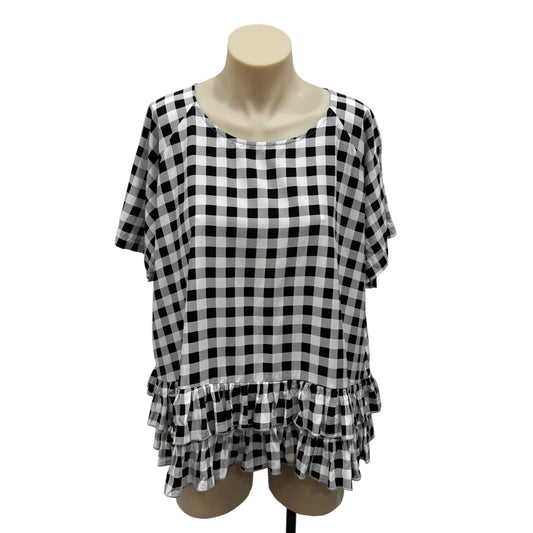 Gingham Top - Size S