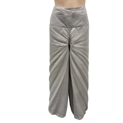 Grey Wrap Pants - Size 10/12