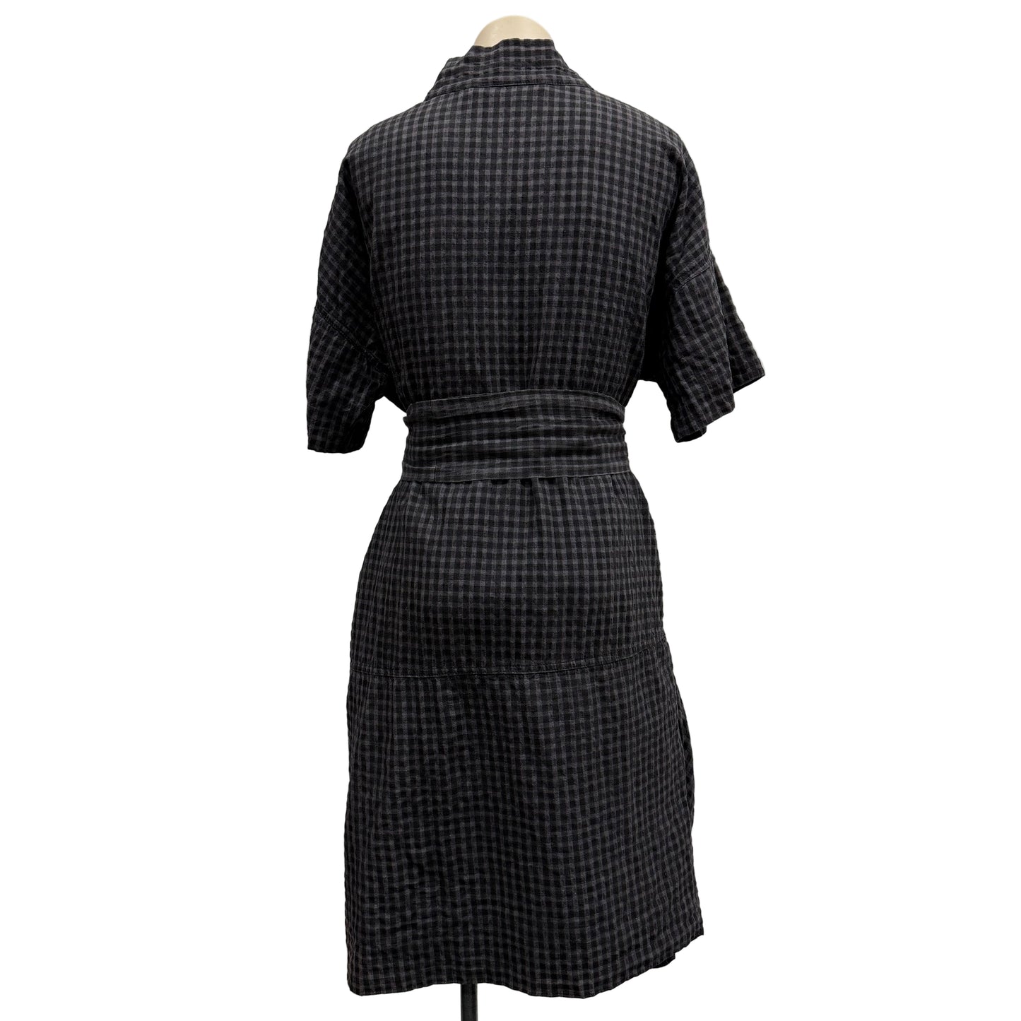 Linen Cooper Dress - Size 8