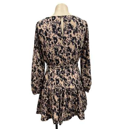 Animal Print Dress - Size 8