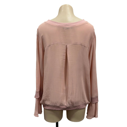 Light Pink Long Sleeve - Size 12