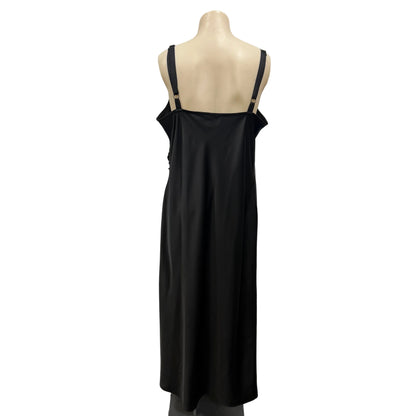 Black Shiny Dress - Size 18
