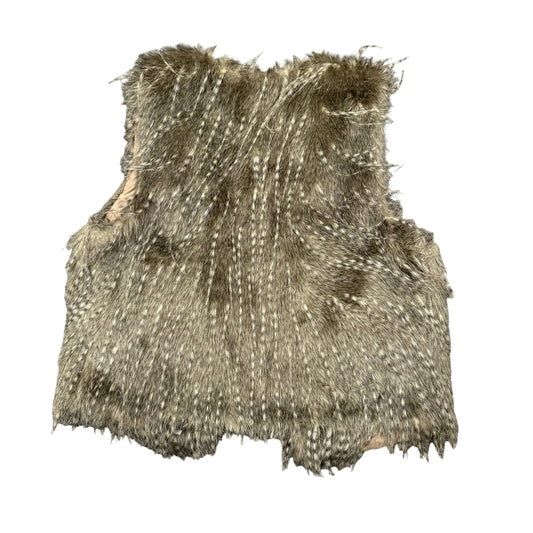 Faux Fur Vest - Size 8