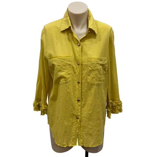 Yellow Blouse - Size 8