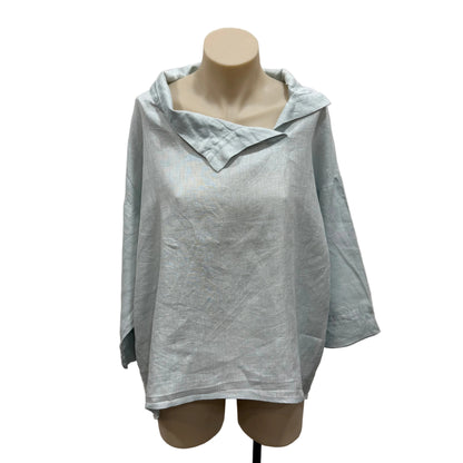 NZ Made Linen Top - Size M
