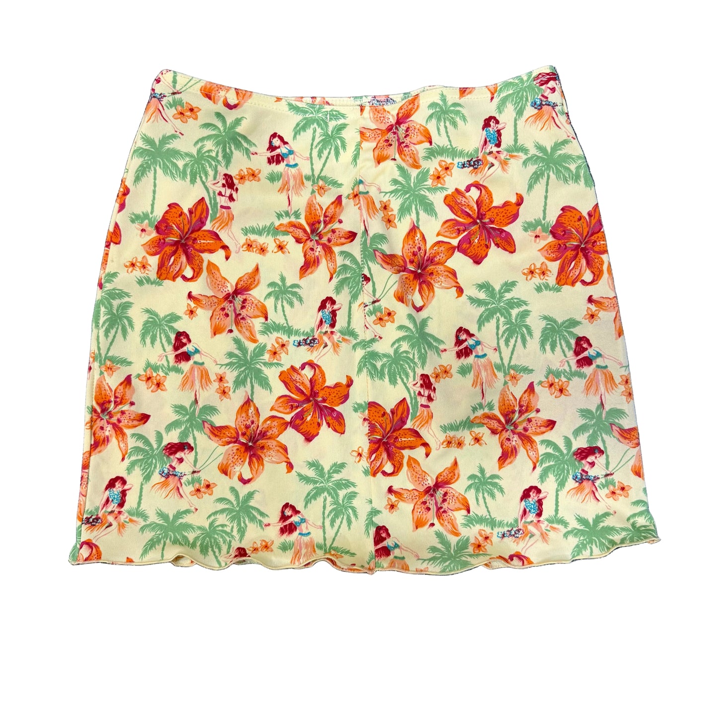 Tropical Mini Skirt - Size XS
