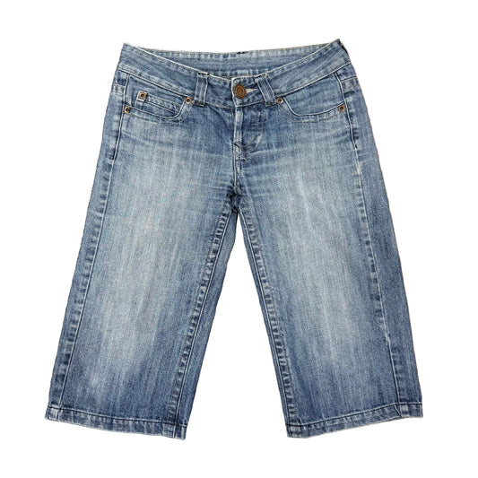 Long Denim Shorts - Size 10