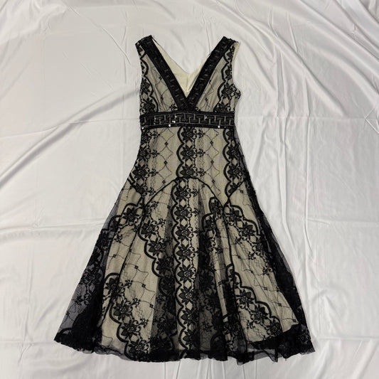 Lace Overlay Dress - Size 12