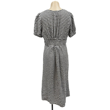 Gingham Midi Dress - Size 12