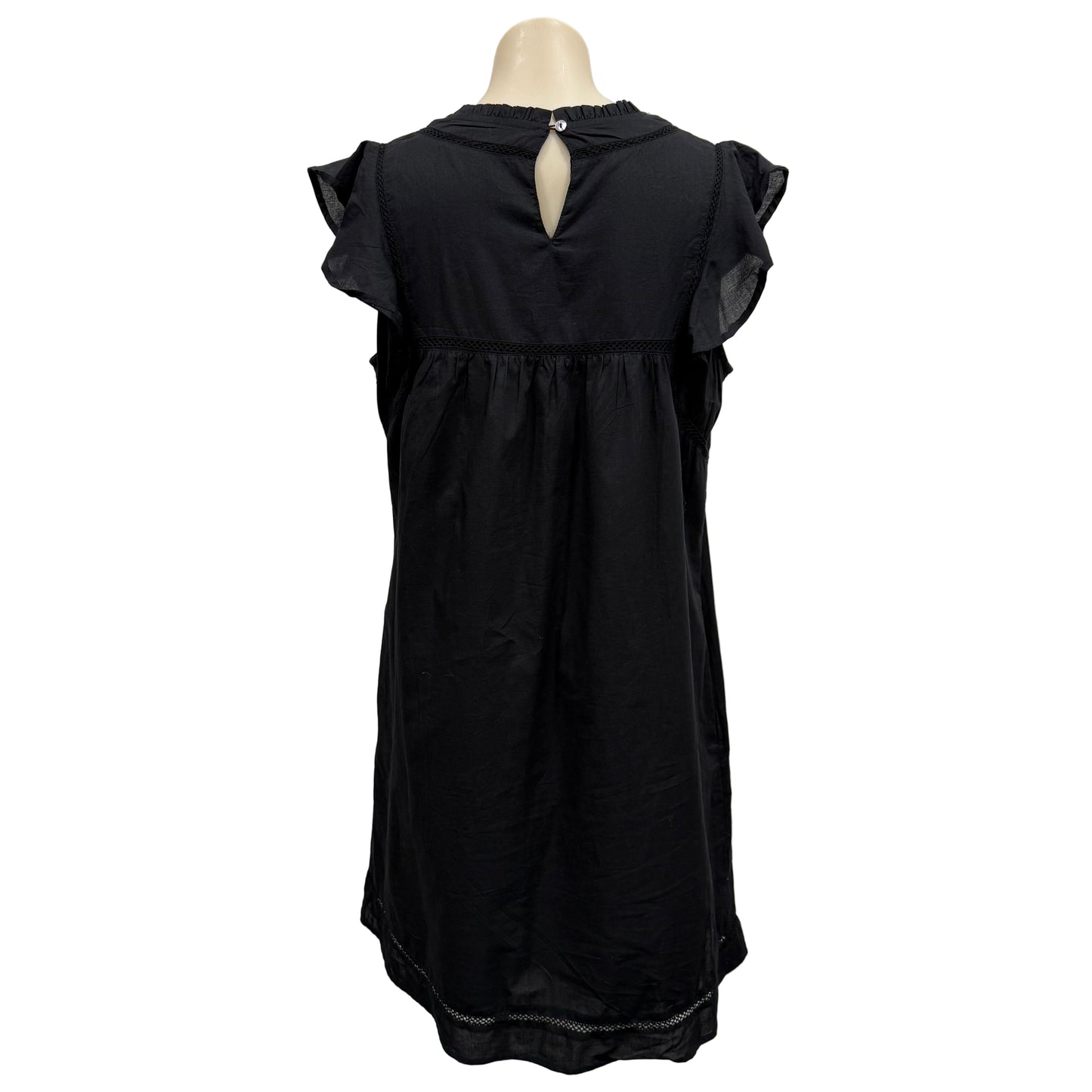 Black Cotton Dress - Size 12