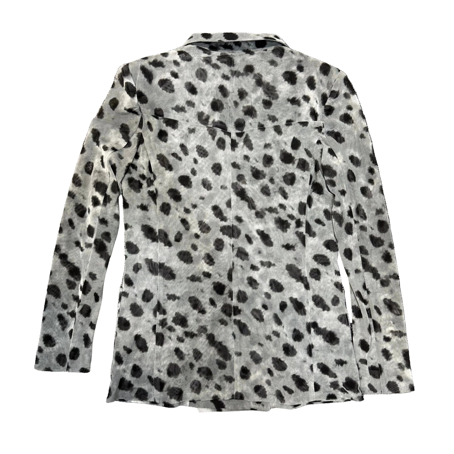 Animal Print Blazer - Size S