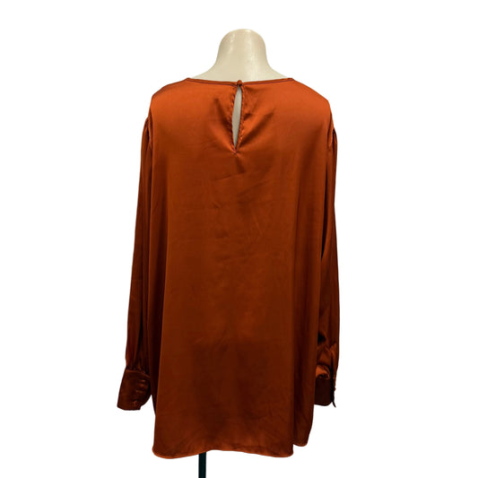 Orange Blouse - Size 20