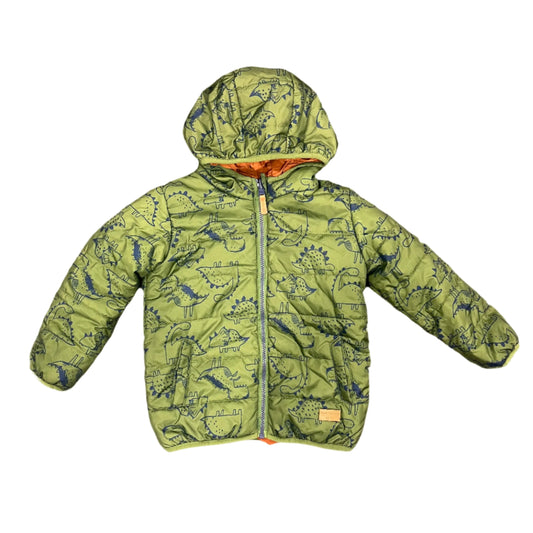 Dinosaur Puffer Jacket - Size 4