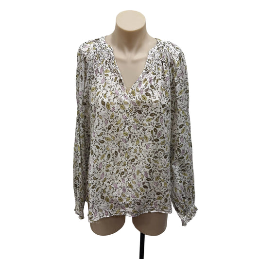 Paisley Cotton Top - Size 10