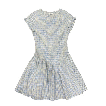 Blue Sheering Dress - Size M
