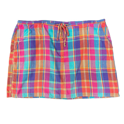 Colourful Mini Skirt - Size 20