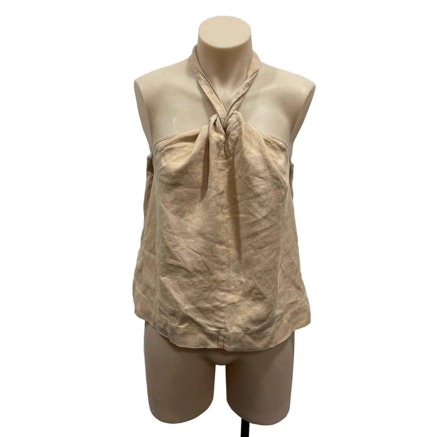Linen Halter Top - Size 6