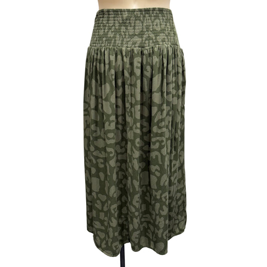 Green Midi Skirt - Size 14