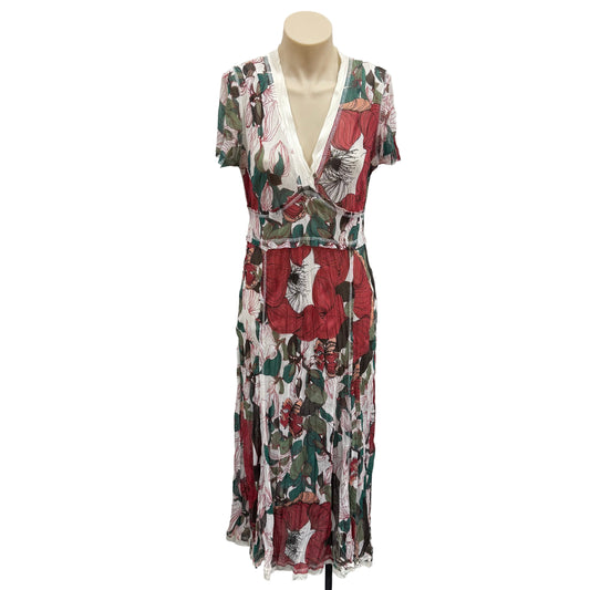 Mesh Flower Dress - Size 14