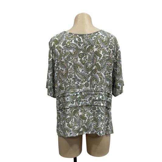 Cute Paisley Top - Size S
