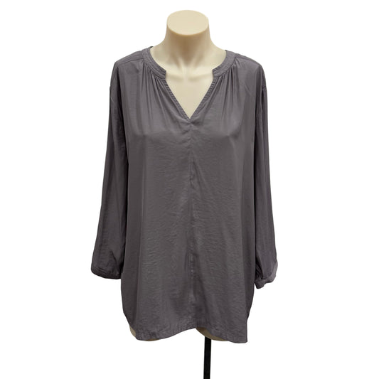 Grey Blouse - Size 14