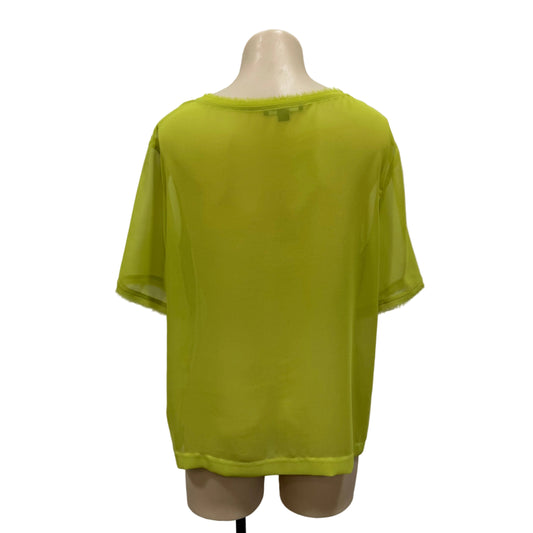 Sheer Green Tee - Size 8
