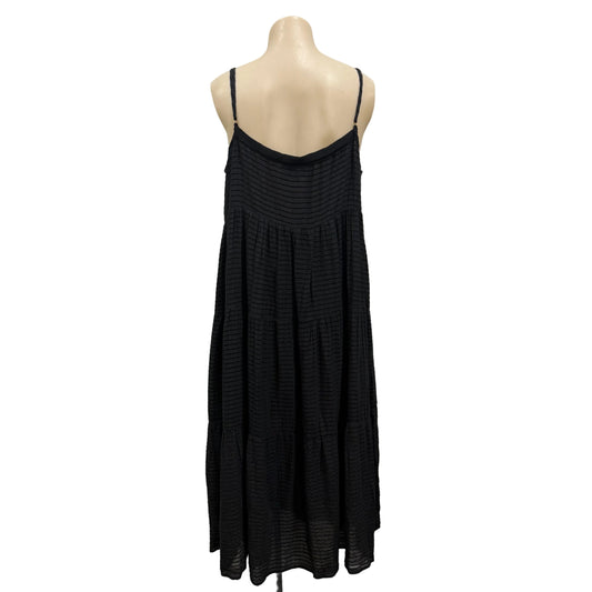 Black Tiered Dress - Size 16