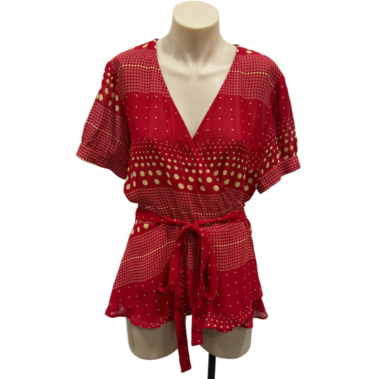 Ruby Wrap Top - Size 10