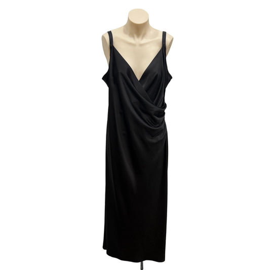 Black Shiny Dress - Size 18