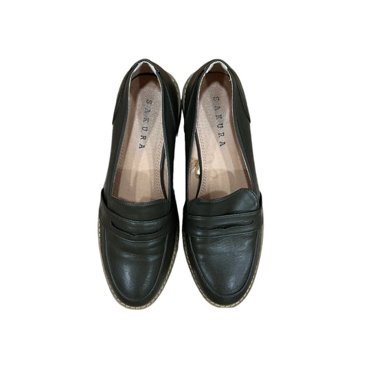 Green Loafers - Size 10