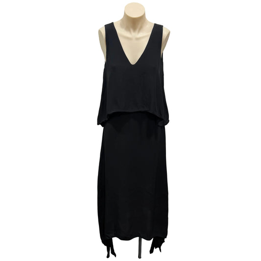 Black Midi Dress - Size 10