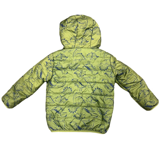 Dinosaur Puffer Jacket - Size 4