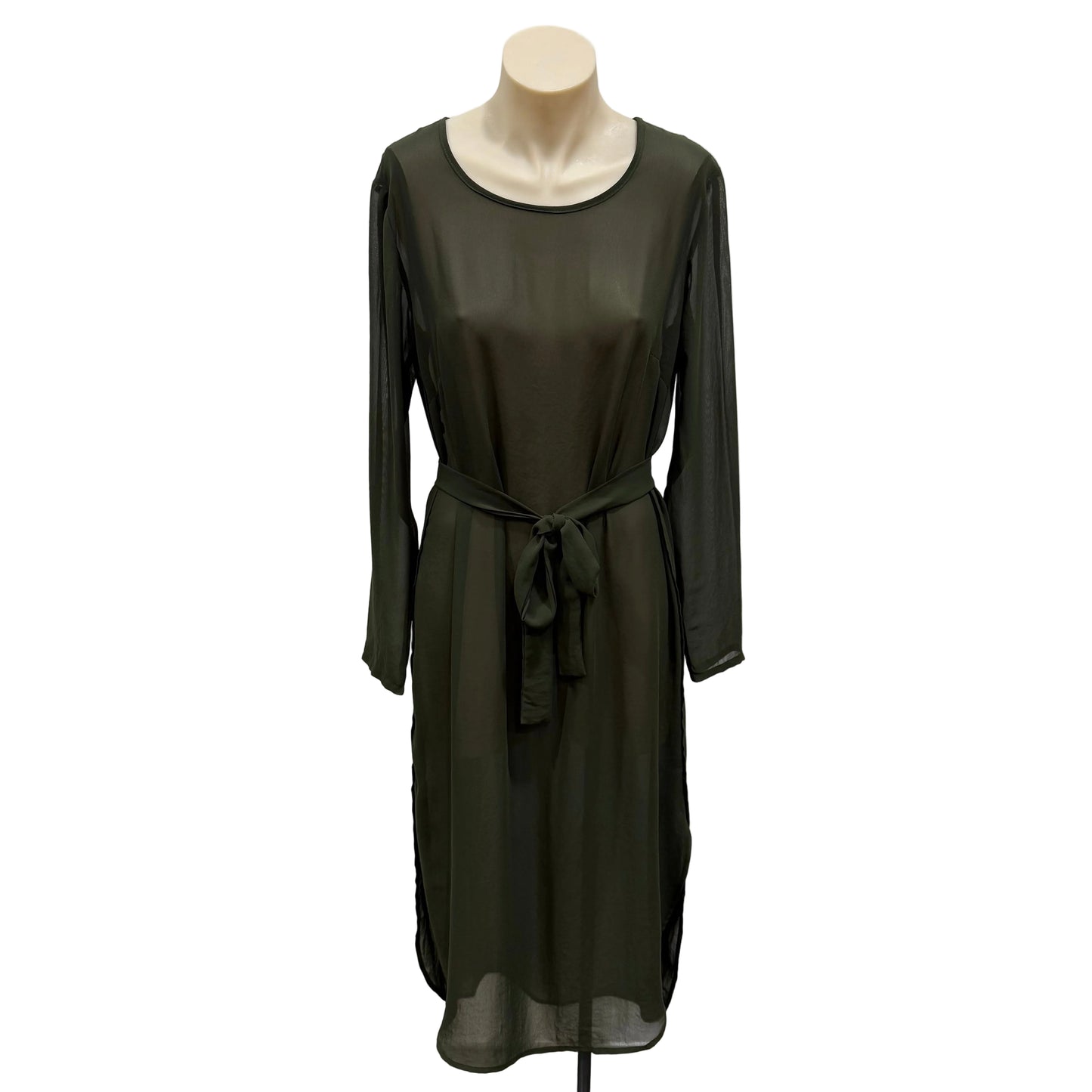 Sheer Green Dress - Size XS