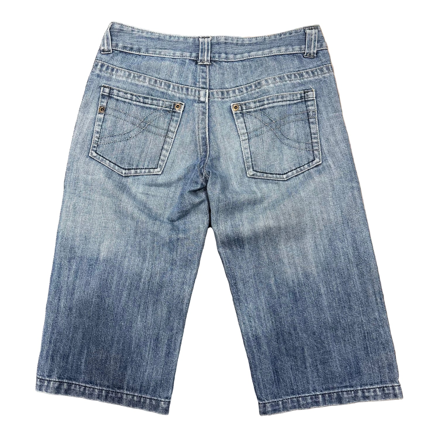 Long Denim Shorts - Size 10