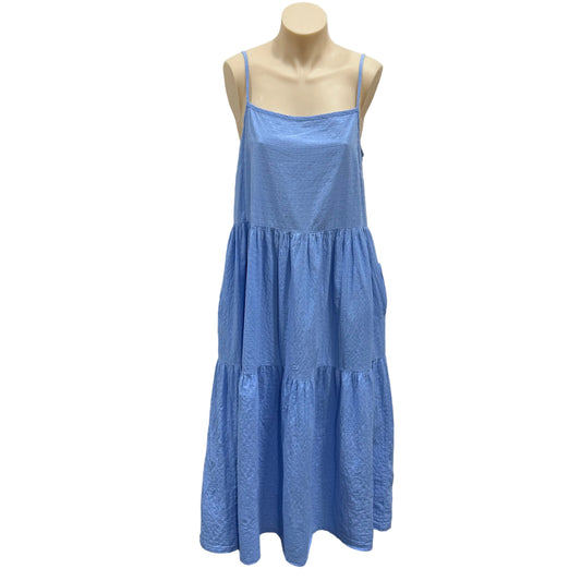 Blue Tiered Dress - Size 10