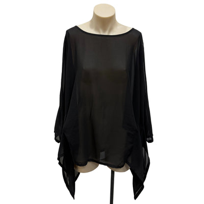 Sheer Black Top - OSFM