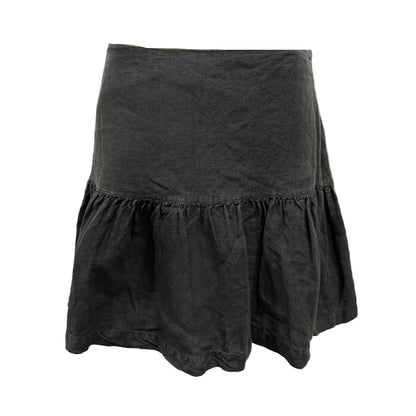 Linen Mini Skirt - Size 8