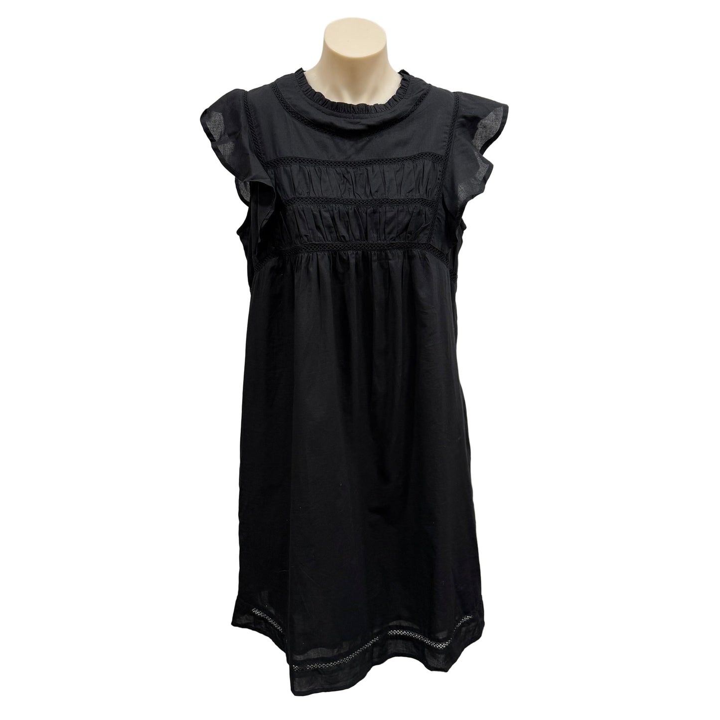 Black Cotton Dress - Size 12