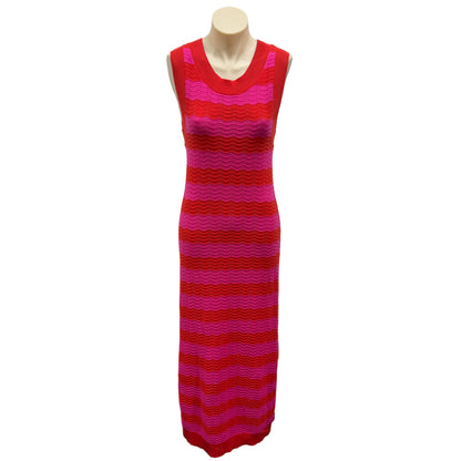 Knitted Stripe Dress - Size XS