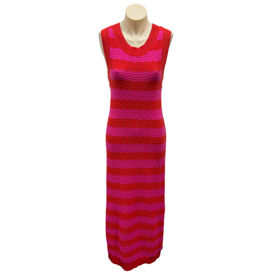 Knitted Stripe Dress - Size XS
