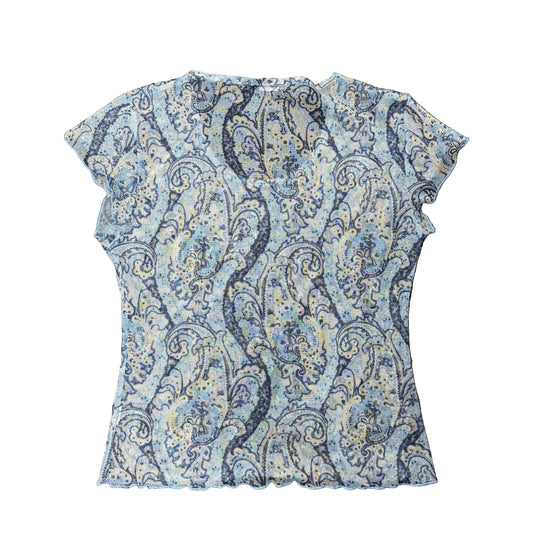 Mesh Pattern Tee - Size 10