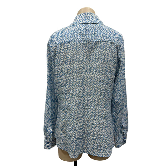 Blue Blouse - Size 12
