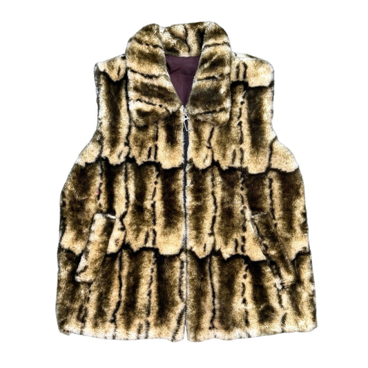 Faux Fur Vest - Size 12
