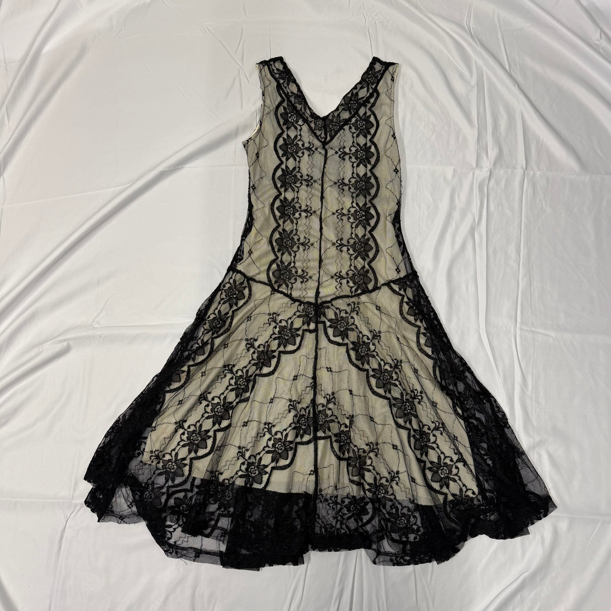 Lace Overlay Dress - Size 12