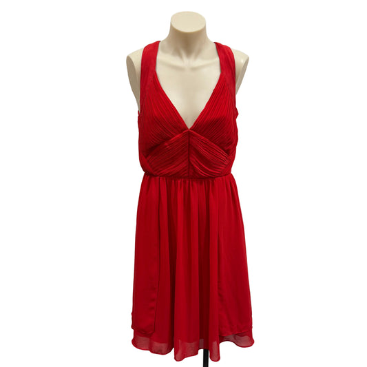 Red Mini Dress - Size 10